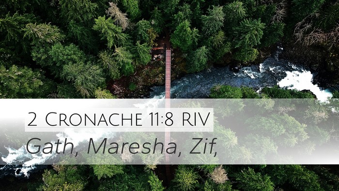2 Cronache 11:8 RIV Desktop Wallpaper - Gath, Maresha, - Desktop Bible Verse Wallpaper