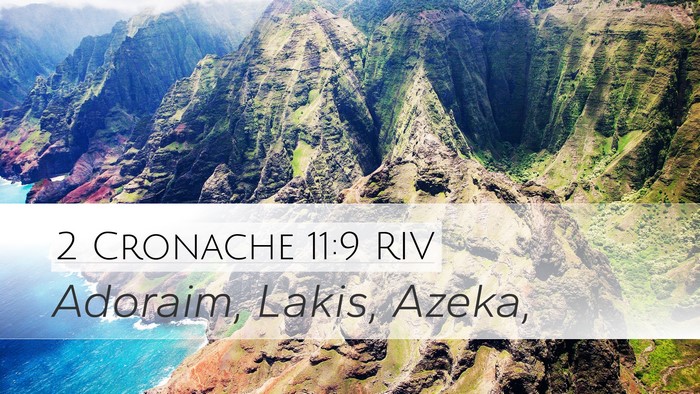 2 Cronache 11:9 RIV Bible Verse Image
