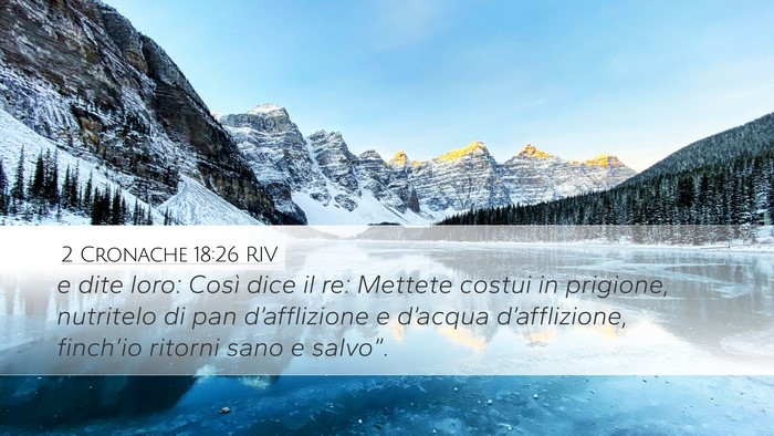 2 Cronache 18:26 RIV Bible Verse Image