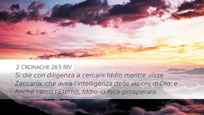 2 Cronache 26:5 RIV Bible Verse Image