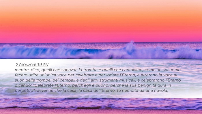 2 Cronache 5:13 RIV Bible Verse Image
