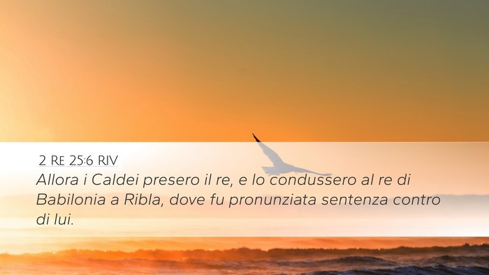 2 Re 25:6 RIV Bible Verse Image
