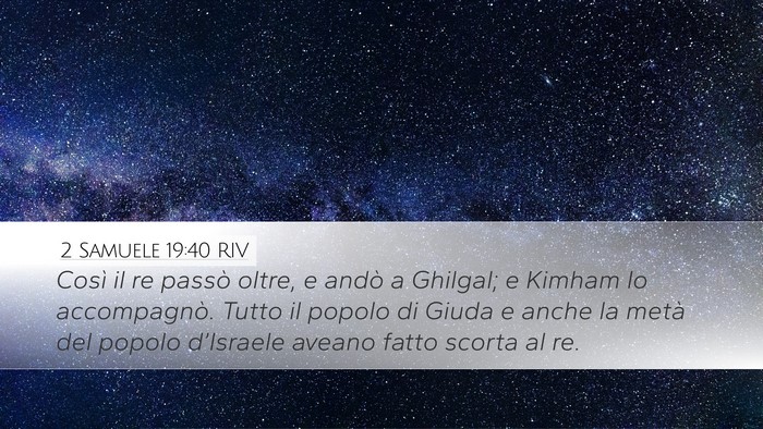 2 Samuele 19:40 RIV Bible Verse Image