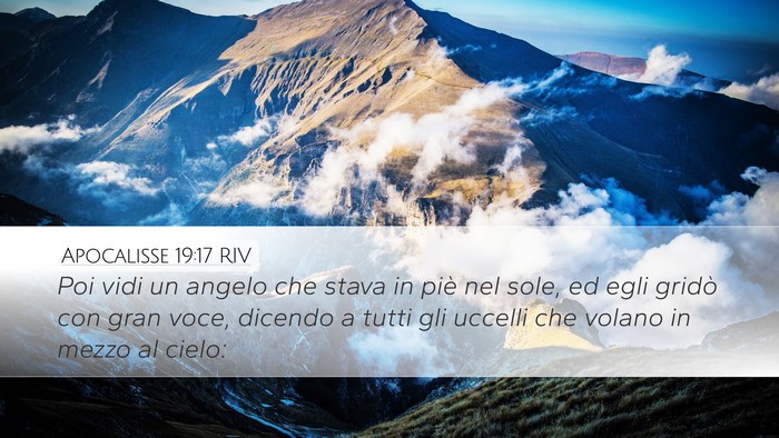 Apocalisse 19:17 RIV Bible Verse Image