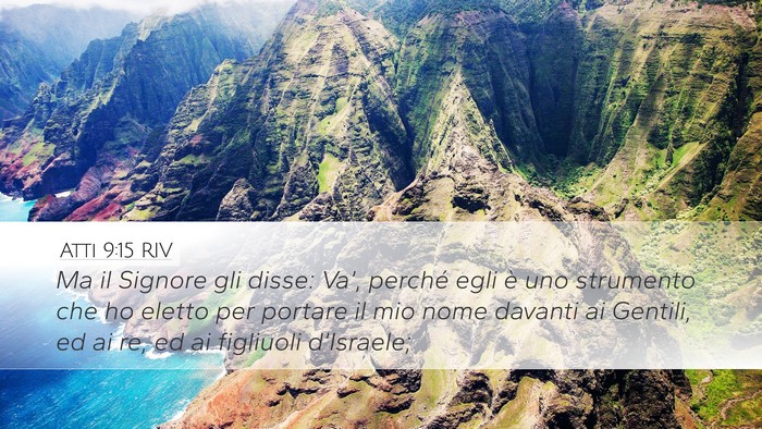 Atti 9:15 RIV Bible Verse Image