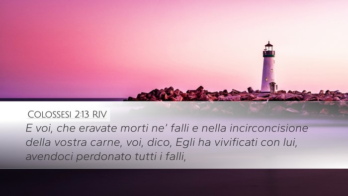 Colossesi 2:13 RIV Bible Verse Image