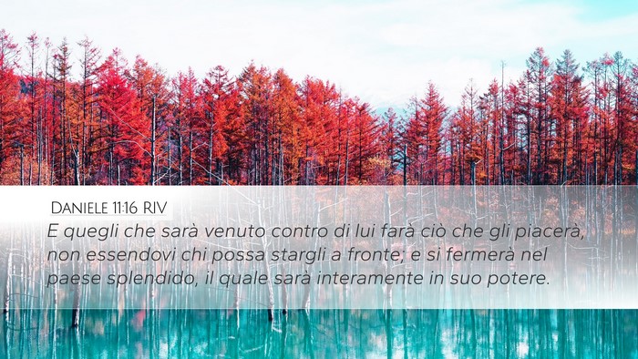 Daniele 11:16 RIV Bible Verse Image