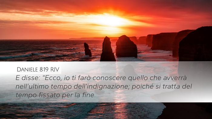 Daniele 8:19 RIV Bible Verse Image