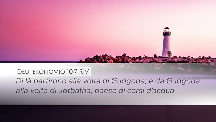 Deuteronomio 10:7 RIV Bible Verse Image
