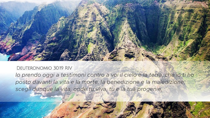 Deuteronomio 30:19 RIV Bible Verse Image