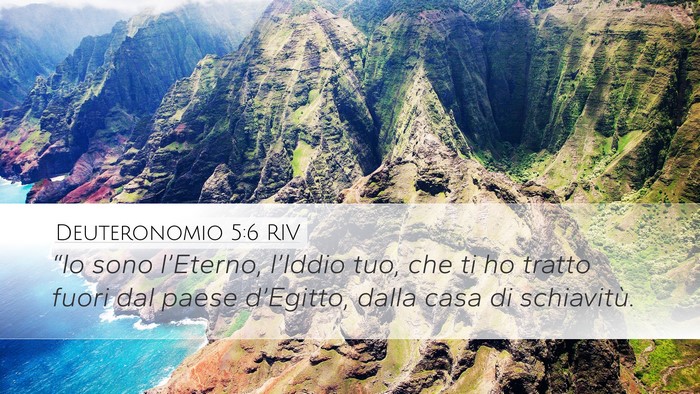 Deuteronomio 5:6 RIV Bible Verse Image