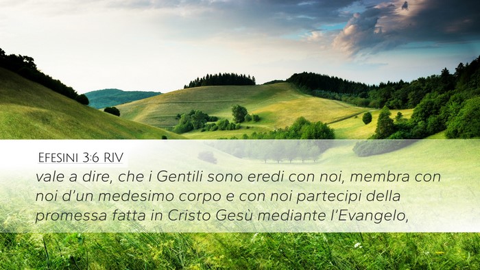 Efesini 3:6 RIV Bible Verse Image