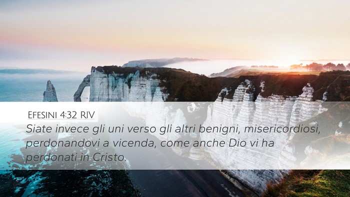 Efesini 4:32 RIV Bible Verse Image