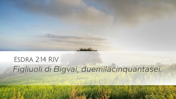 Esdra 2:14 RIV Bible Verse Image