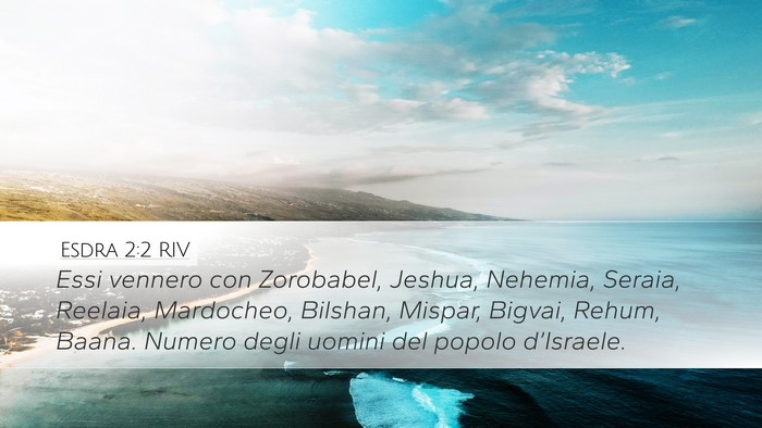 Esdra 2:2 RIV Bible Verse Image