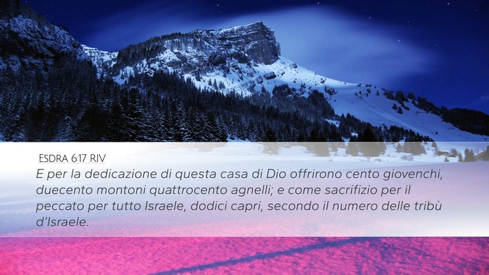 Esdra 6:17 RIV Bible Verse Image