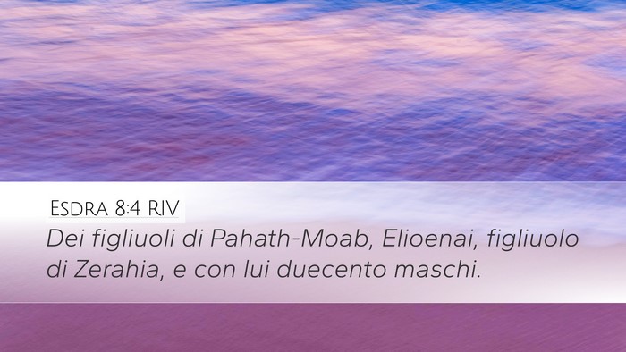 Esdra 8:4 RIV Bible Verse Image