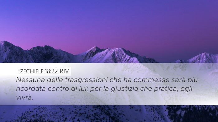 Ezechiele 18:22 RIV Bible Verse Image