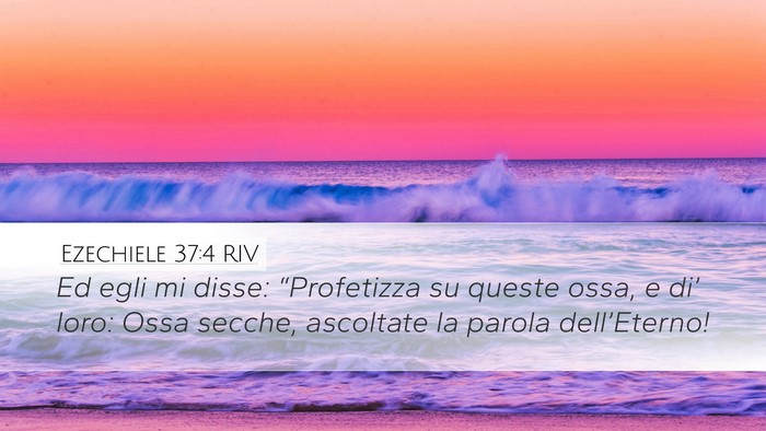 Ezechiele 37:4 RIV Bible Verse Image