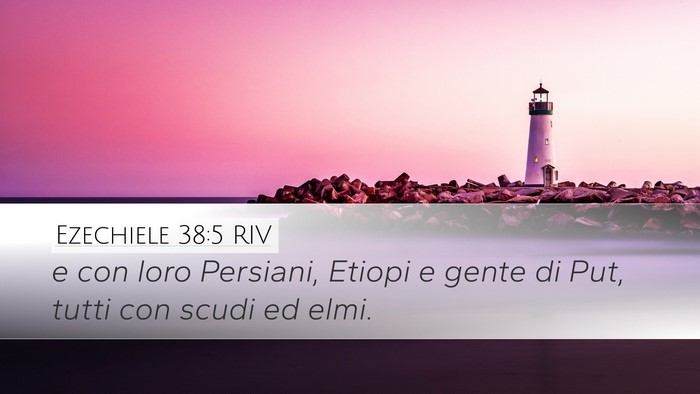Ezechiele 38:5 RIV Bible Verse Image