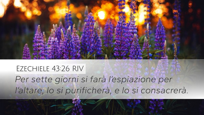 Ezechiele 43:26 RIV Bible Verse Image