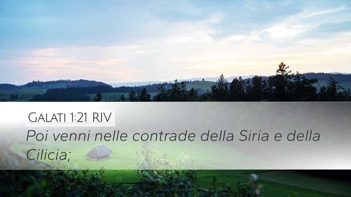 Galati 1:21 RIV Bible Verse Image