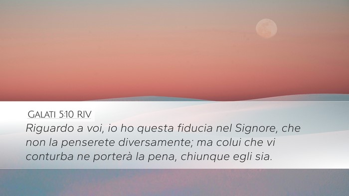 Galati 5:10 RIV Bible Verse Image