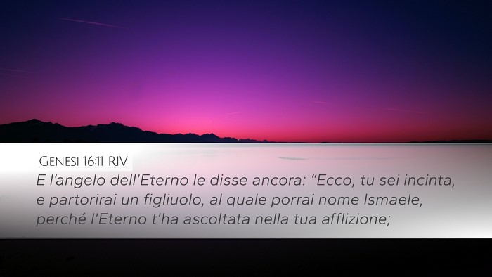 Genesi 16:11 RIV Bible Verse Image