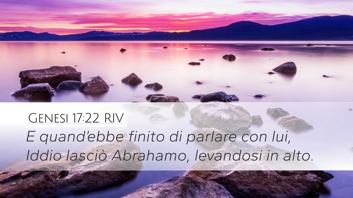 Genesi 17:22 RIV Bible Verse Image