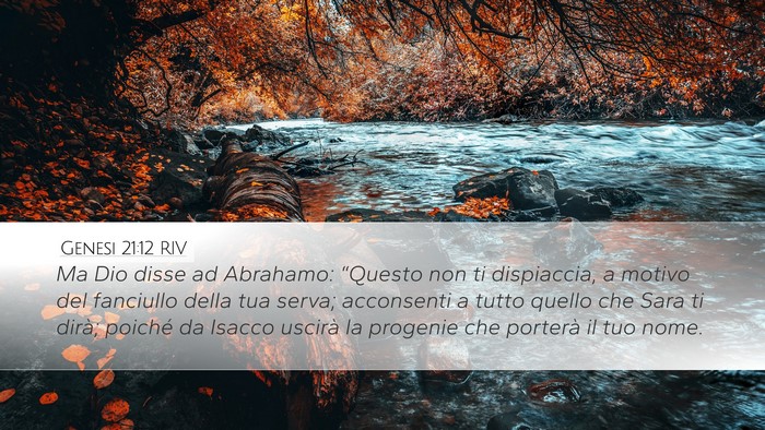 Genesi 21:12 RIV Bible Verse Image