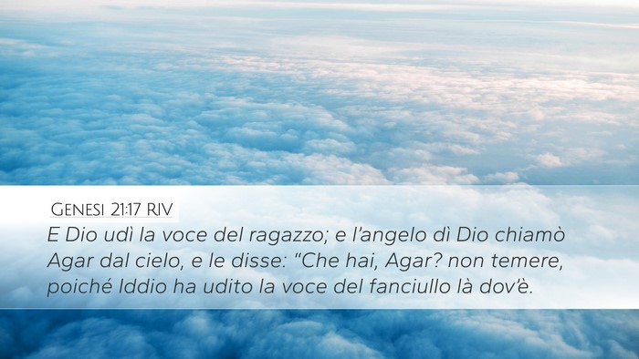 Genesi 21:17 RIV Bible Verse Image