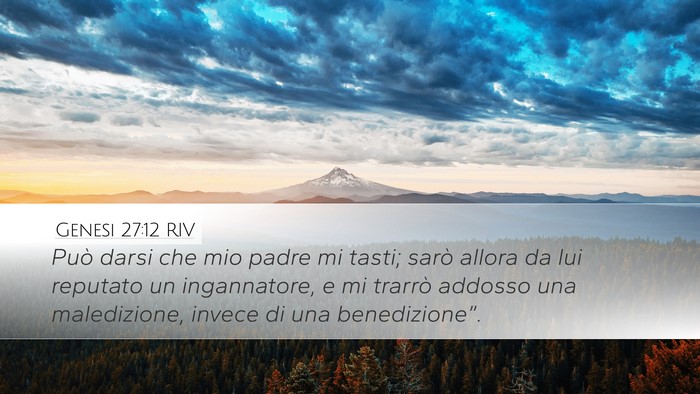 Genesi 27:12 RIV Bible Verse Image
