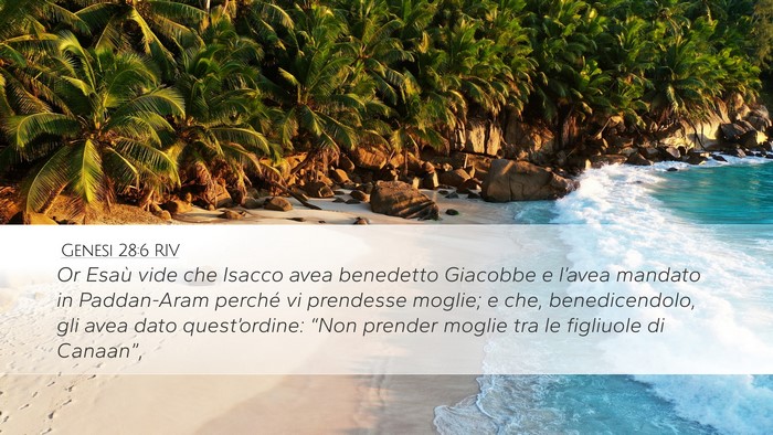 Genesi 28:6 RIV Bible Verse Image