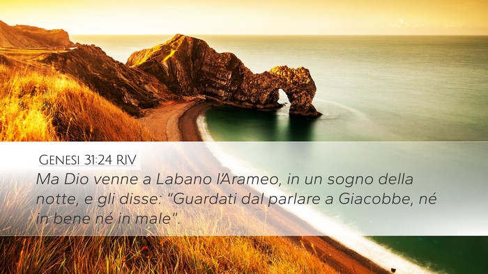 Genesi 31:24 RIV Bible Verse Image