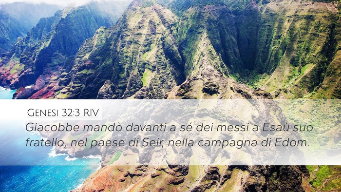Genesi 32:3 RIV Bible Verse Image