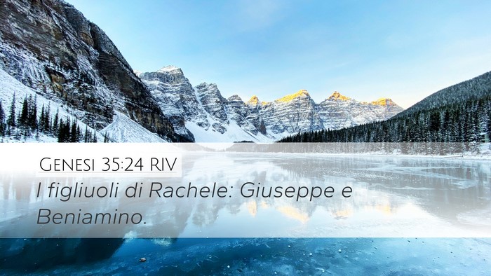 Genesi 35:24 RIV Bible Verse Image