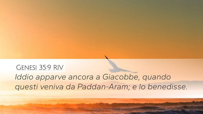 Genesi 35:9 RIV Bible Verse Image