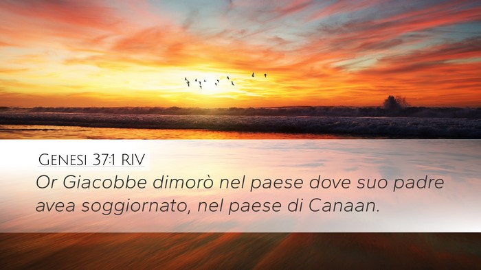 Genesi 37:1 RIV Bible Verse Image
