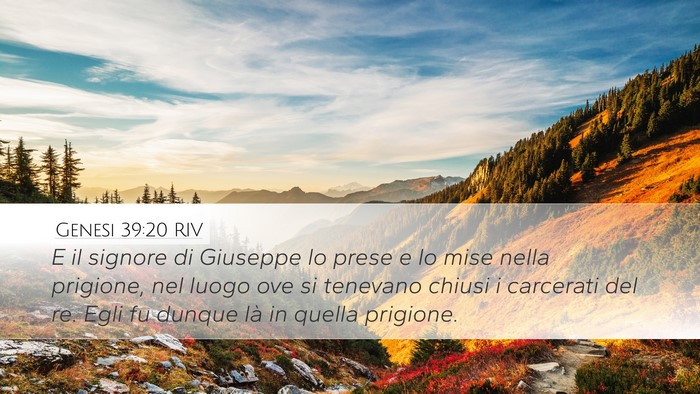 Genesi 39:20 RIV Bible Verse Image