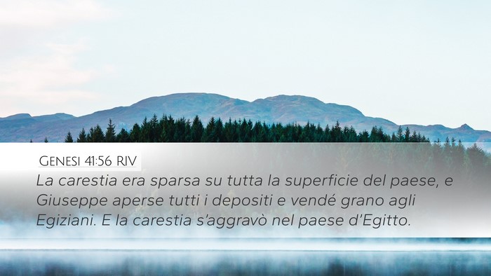 Genesi 41:56 RIV Bible Verse Image