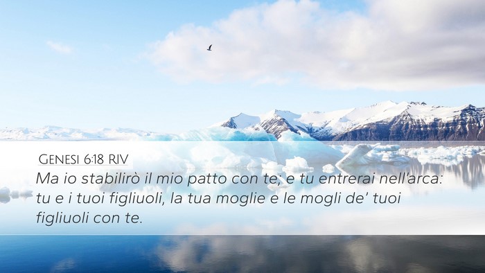 Genesi 6:18 RIV Bible Verse Image