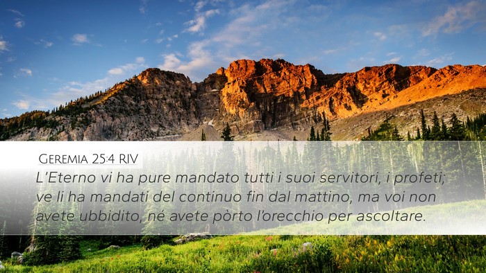Geremia 25:4 RIV Bible Verse Image