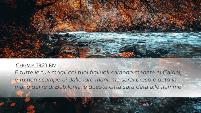 Geremia 38:23 RIV Bible Verse Image