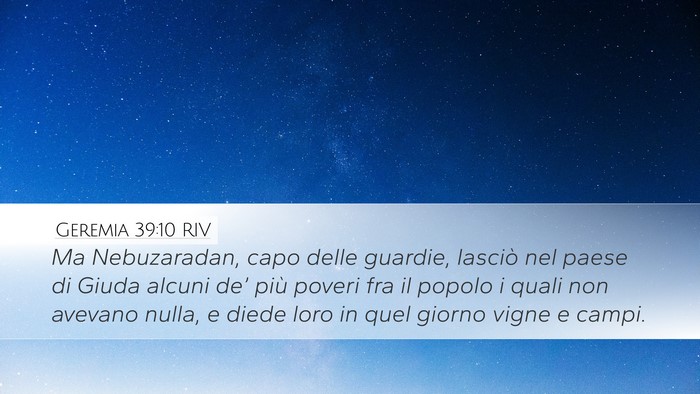 Geremia 39:10 RIV Bible Verse Image