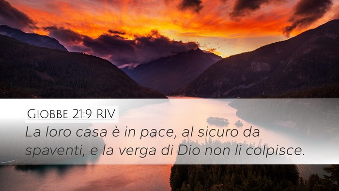 Giobbe 21:9 RIV Bible Verse Image