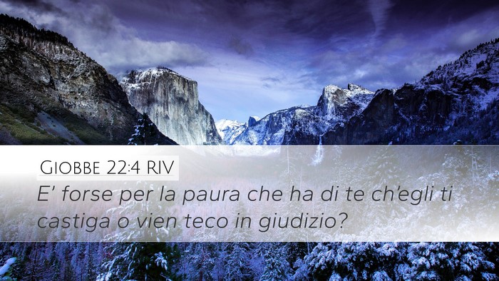Giobbe 22:4 RIV Bible Verse Image