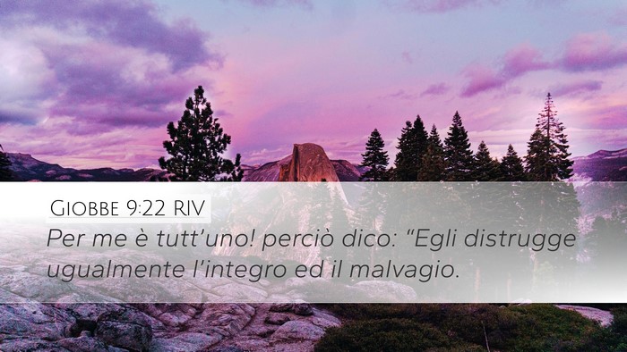 Giobbe 9:22 RIV Bible Verse Image