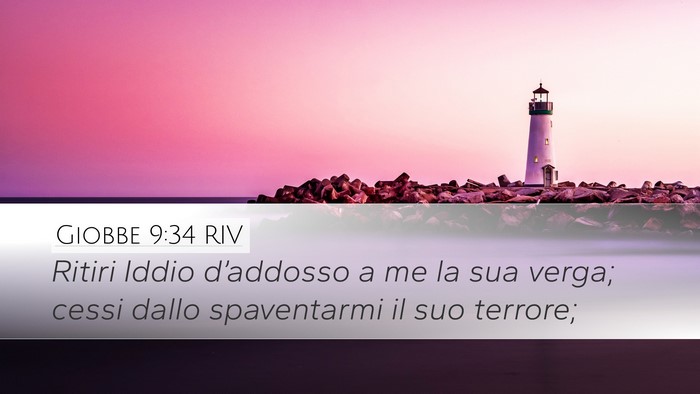 Giobbe 9:34 RIV Bible Verse Image