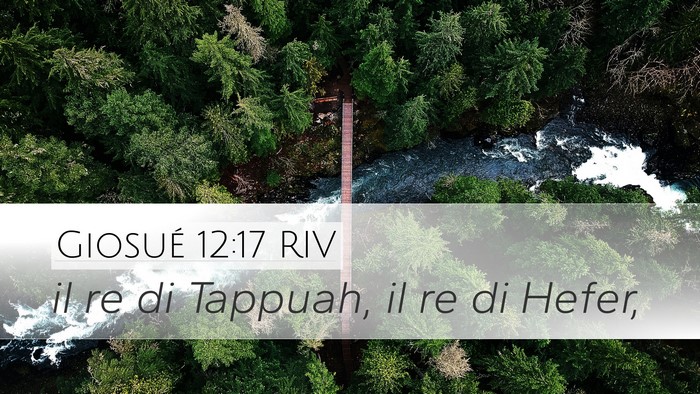 Giosué 12:17 RIV Bible Verse Image