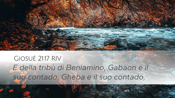 Giosué 21:17 RIV Bible Verse Image